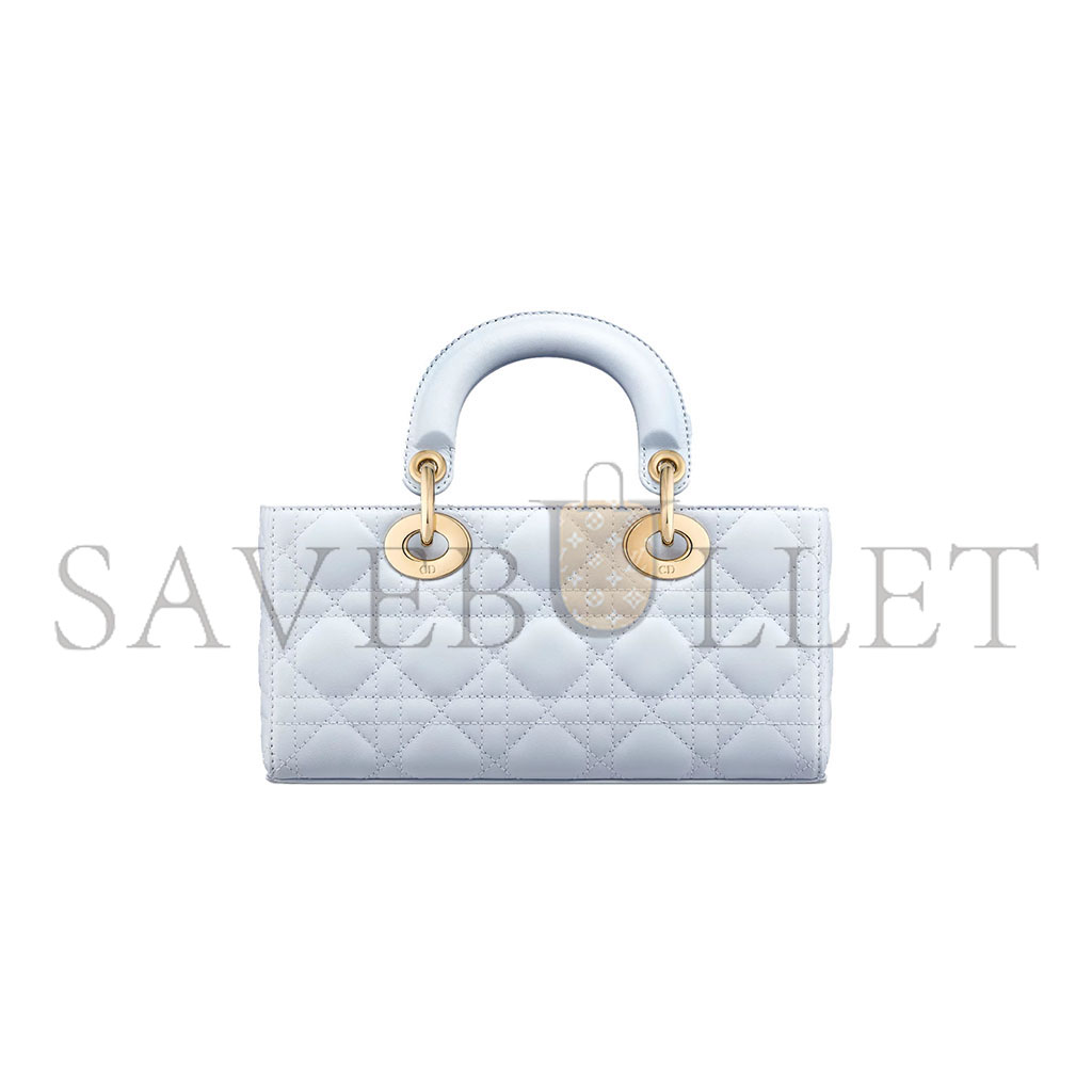 DIOR BOLSA LADY D-JOY PEQUENA M0613ONGE_M26Z  (22*12*6cm)